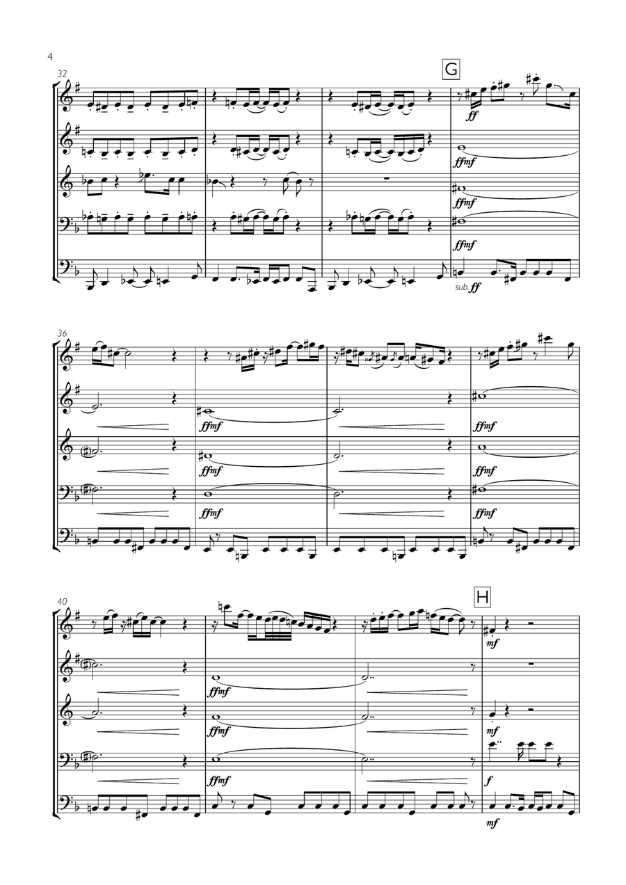 Respect Respect Brass Ensemble scores gallery preview page 4