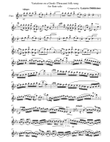 Variations on a Greek folk song for solo flute