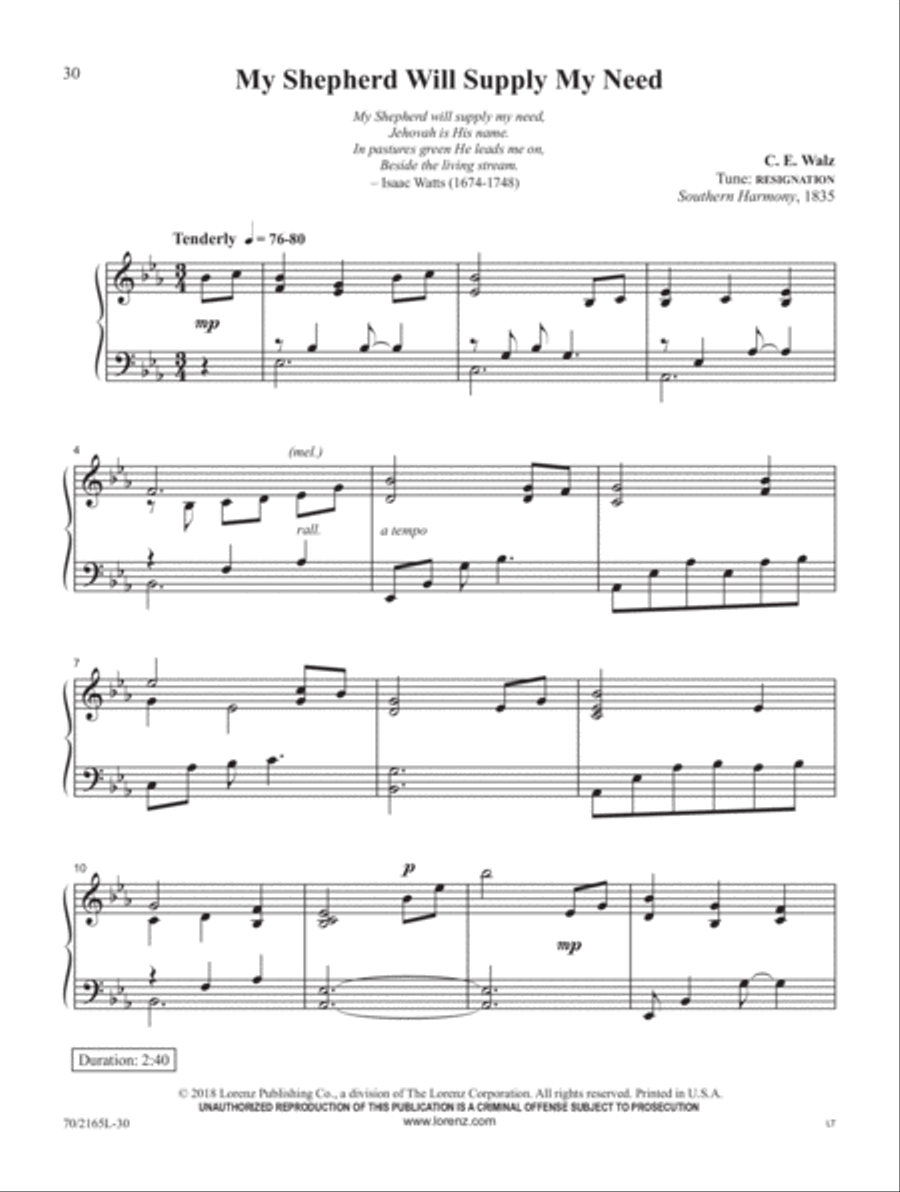 Songs from the Sacred Harp Harp scores gallery preview page 10