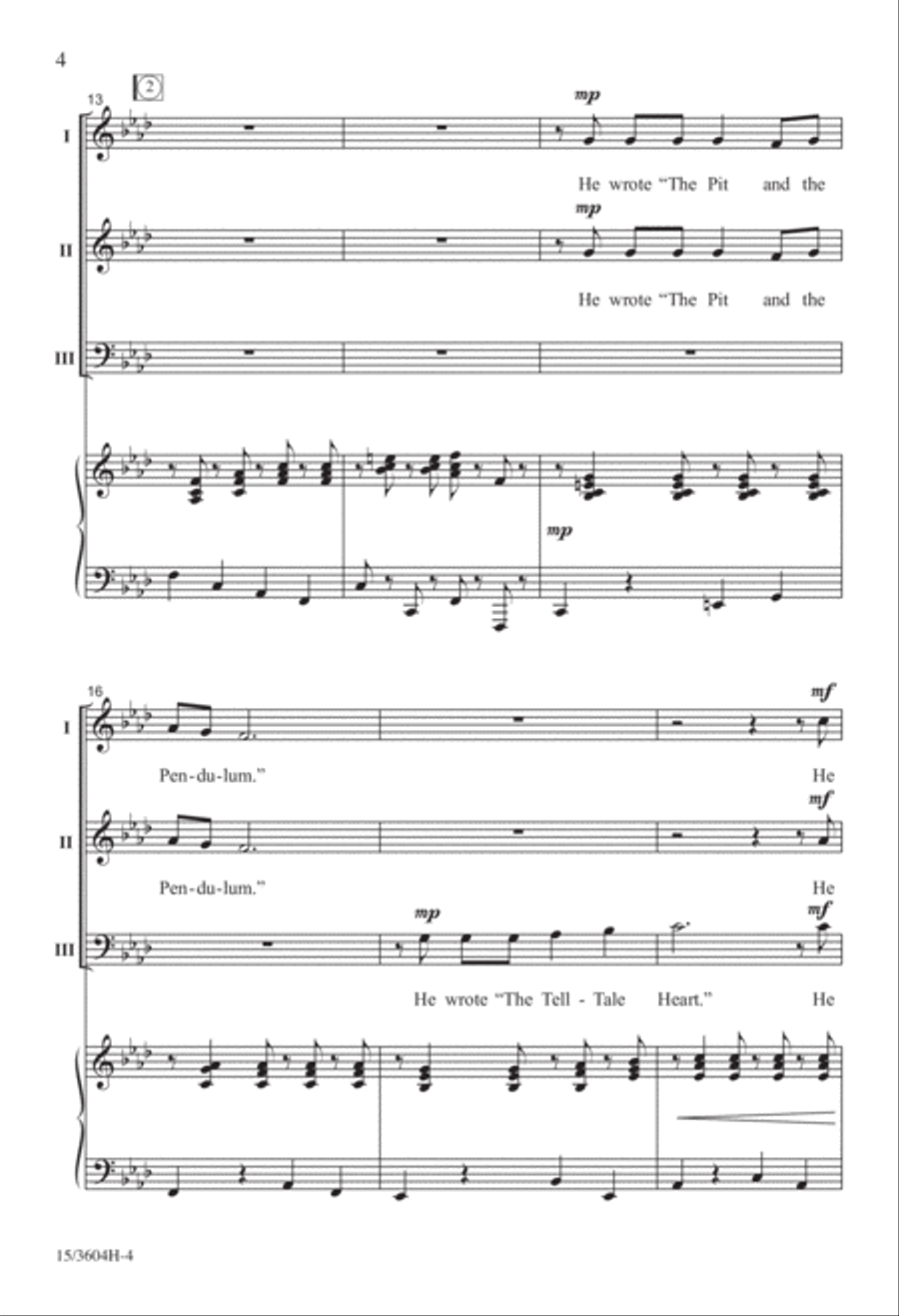 A Dark and Stormy Night A Dark and Stormy Night 3-Part scores gallery preview page 9