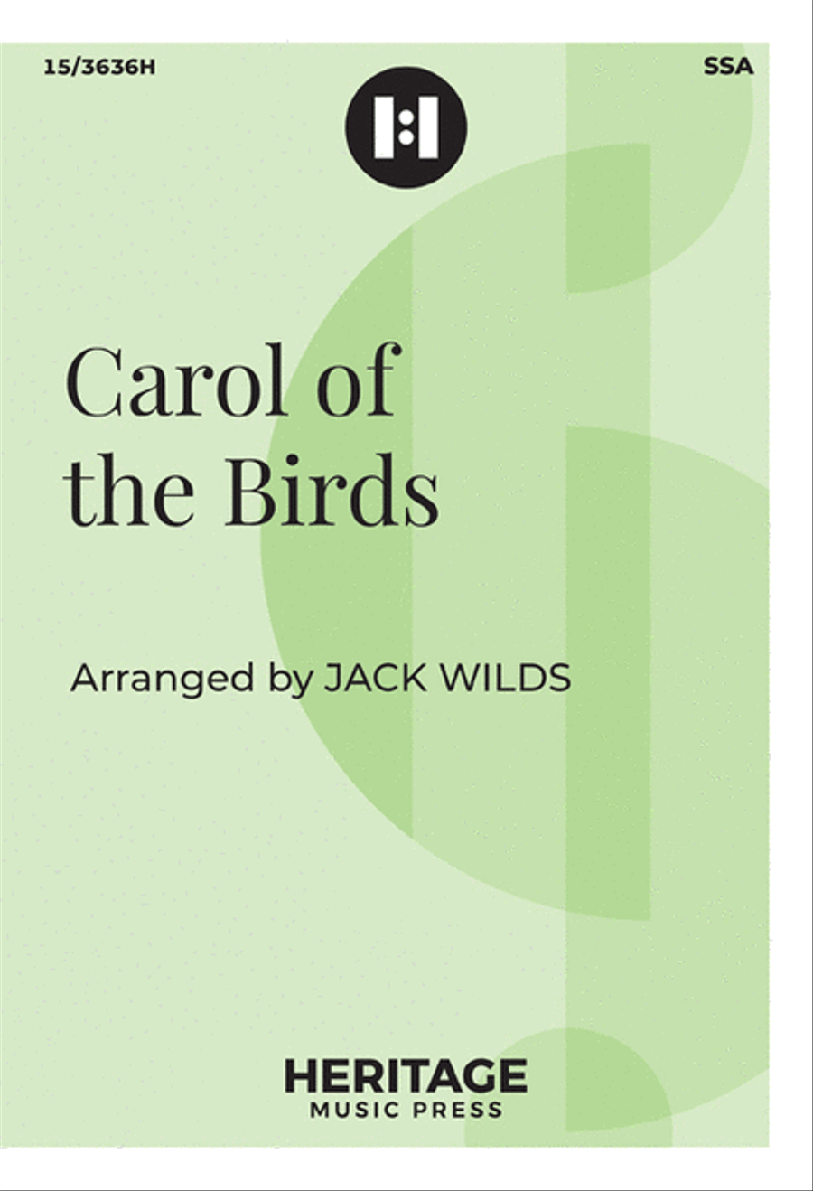 Carol of the Birds Carol of the Birds SSA scores gallery preview page 1