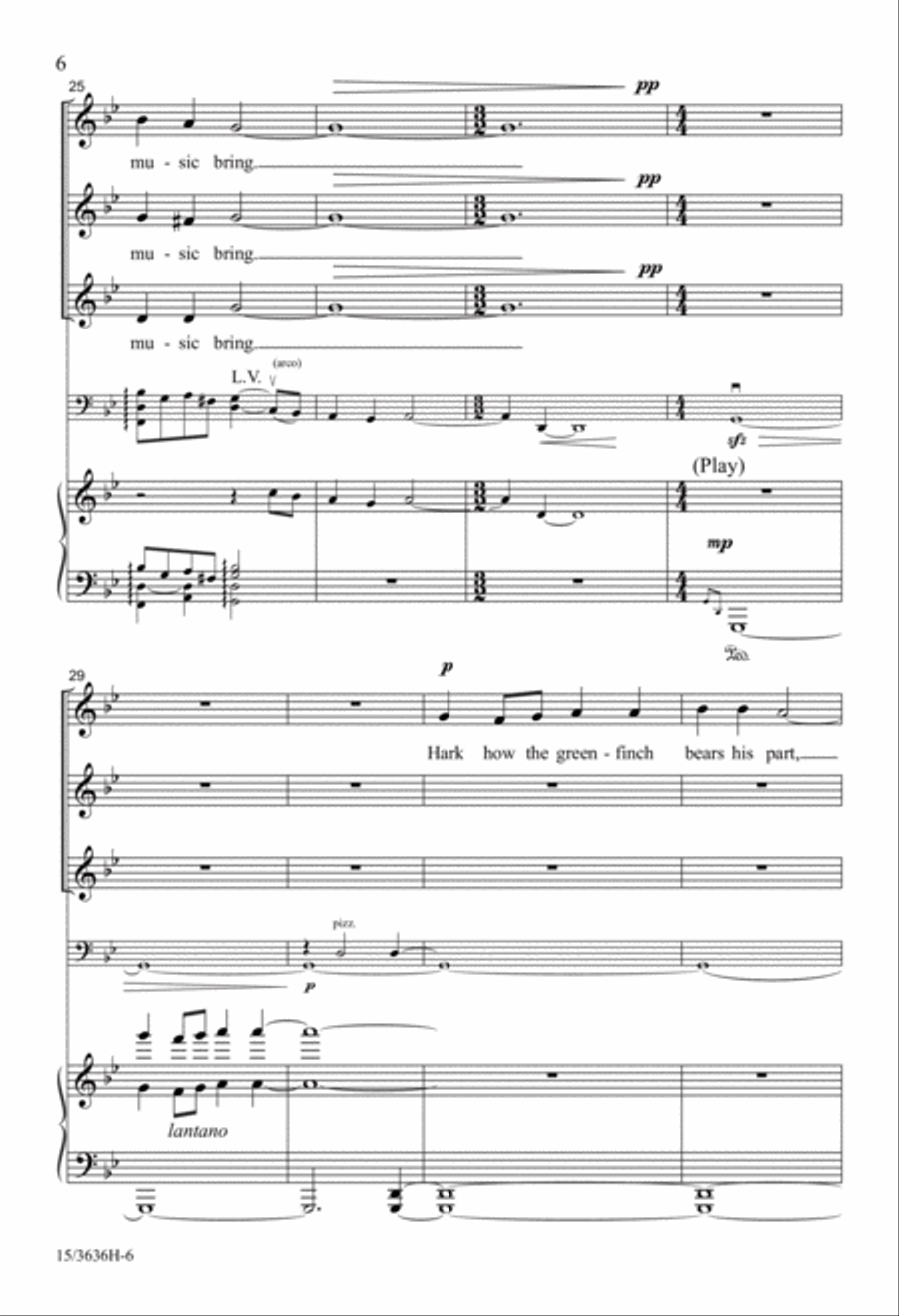 Carol of the Birds Carol of the Birds SSA scores gallery preview page 6