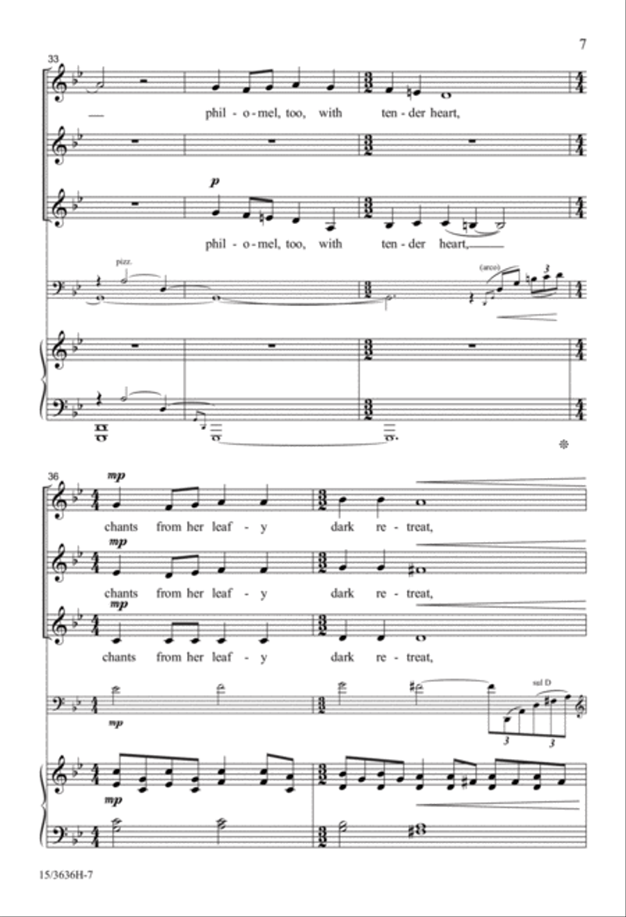 Carol of the Birds Carol of the Birds SSA scores gallery preview page 7