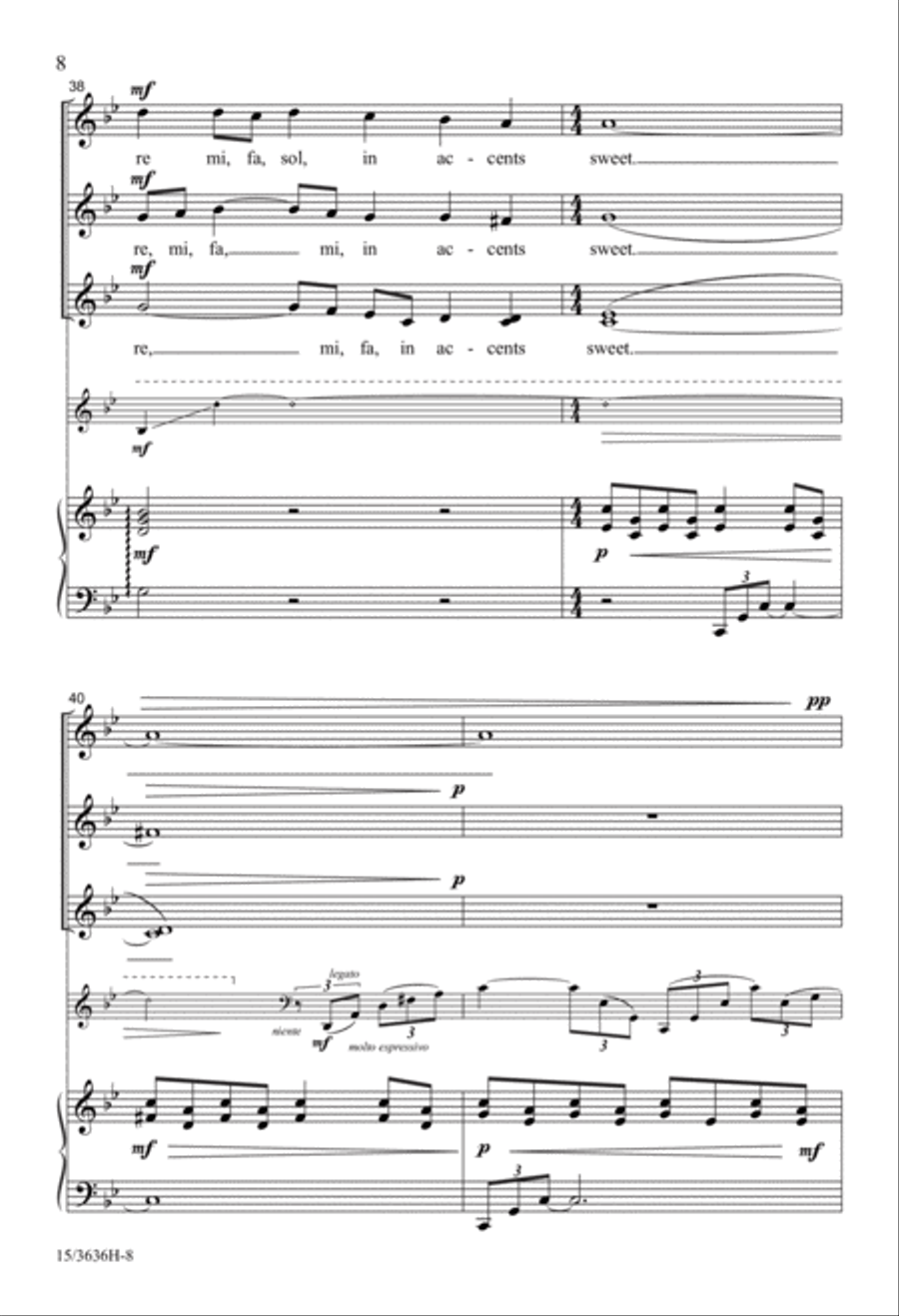Carol of the Birds Carol of the Birds SSA scores gallery preview page 8