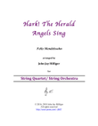 Hark! The Herald Angels Sing for Strings