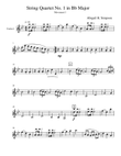 String Quartet in Bb Major