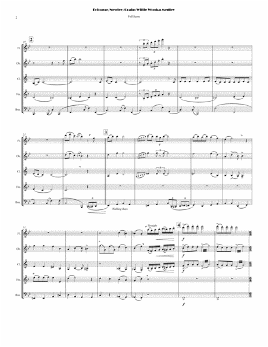 The Candy Man Woodwind Quintet scores gallery preview page 2