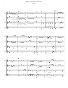 L'Inglesina (Little English Girl): for Clarinet Quartet Clarinet Quartet scores gallery preview page 3