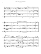 L'Inglesina (Little English Girl): for Clarinet Quartet Clarinet Quartet scores gallery preview page 5