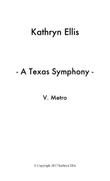 Texas Symphony, Movement V. 
