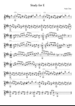 Study for E