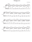 Prelude n.1 in G Major