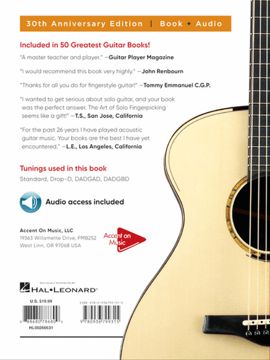 The Art of Solo Fingerpicking – 30th Anniversary Edition Fingerpicking Guitar scores gallery preview page 6