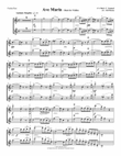 Ave Maria - Duet for Violins