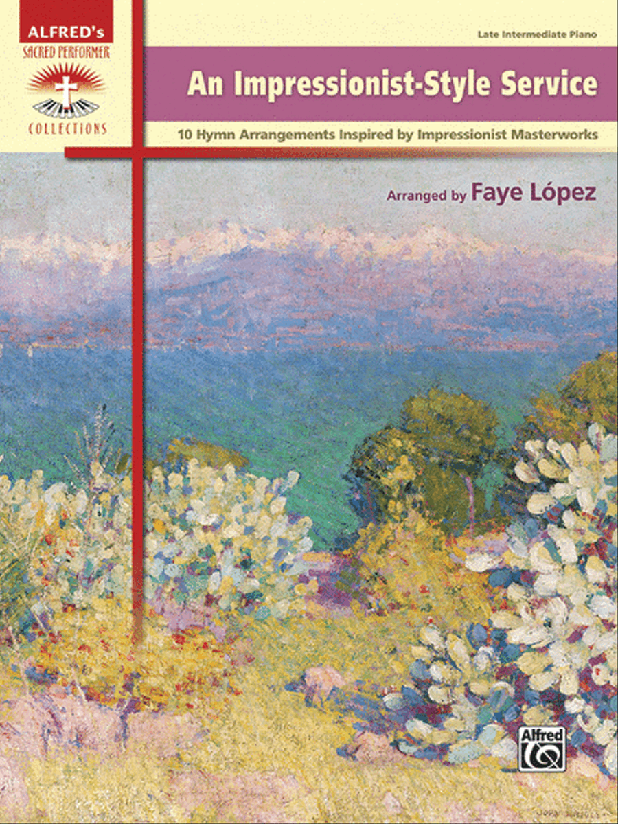 An Impressionist-Style Service Piano Solo scores gallery preview page 1