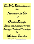 Notturno in Gb Major of Ottorino Respighi