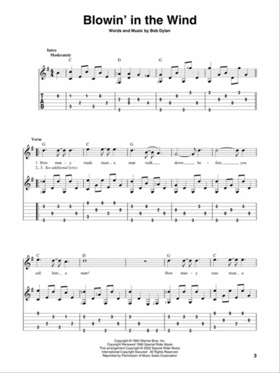 Fingerpicking Campfire Fingerpicking Campfire Acoustic Guitar scores gallery preview page 3
