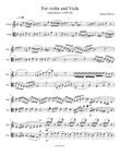For violin and Viola Experiment 2