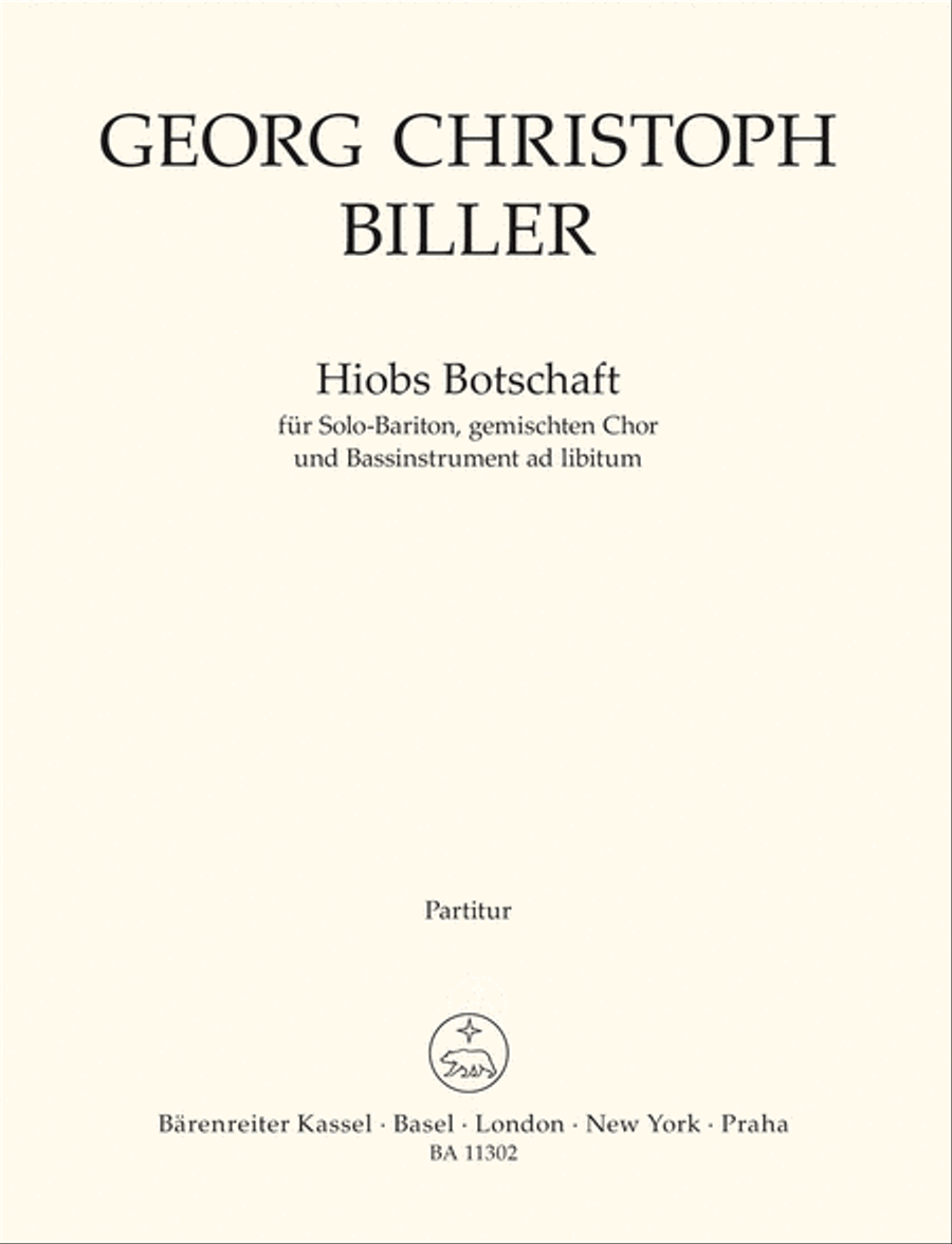 St. Thomas-Motette for Solo Baritone, Mixed Choir and Bass Instrument ab libitum Mixed Choir scores gallery preview page 1