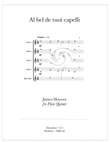 Al bel de tuoi capelli