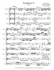 Boyce Symphony #1 (1st Mvt.) for String Quartet