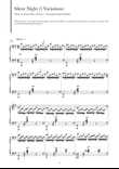 Silent Night (3 Variations)