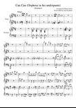 Can Can - 4 hands 1 piano