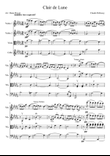 Clair de Lune for String Quartet