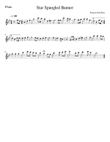 National Anthem - Flute