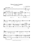 Bonnie George Campbell for voice and piano