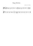 Happy Birthday (beginner version)