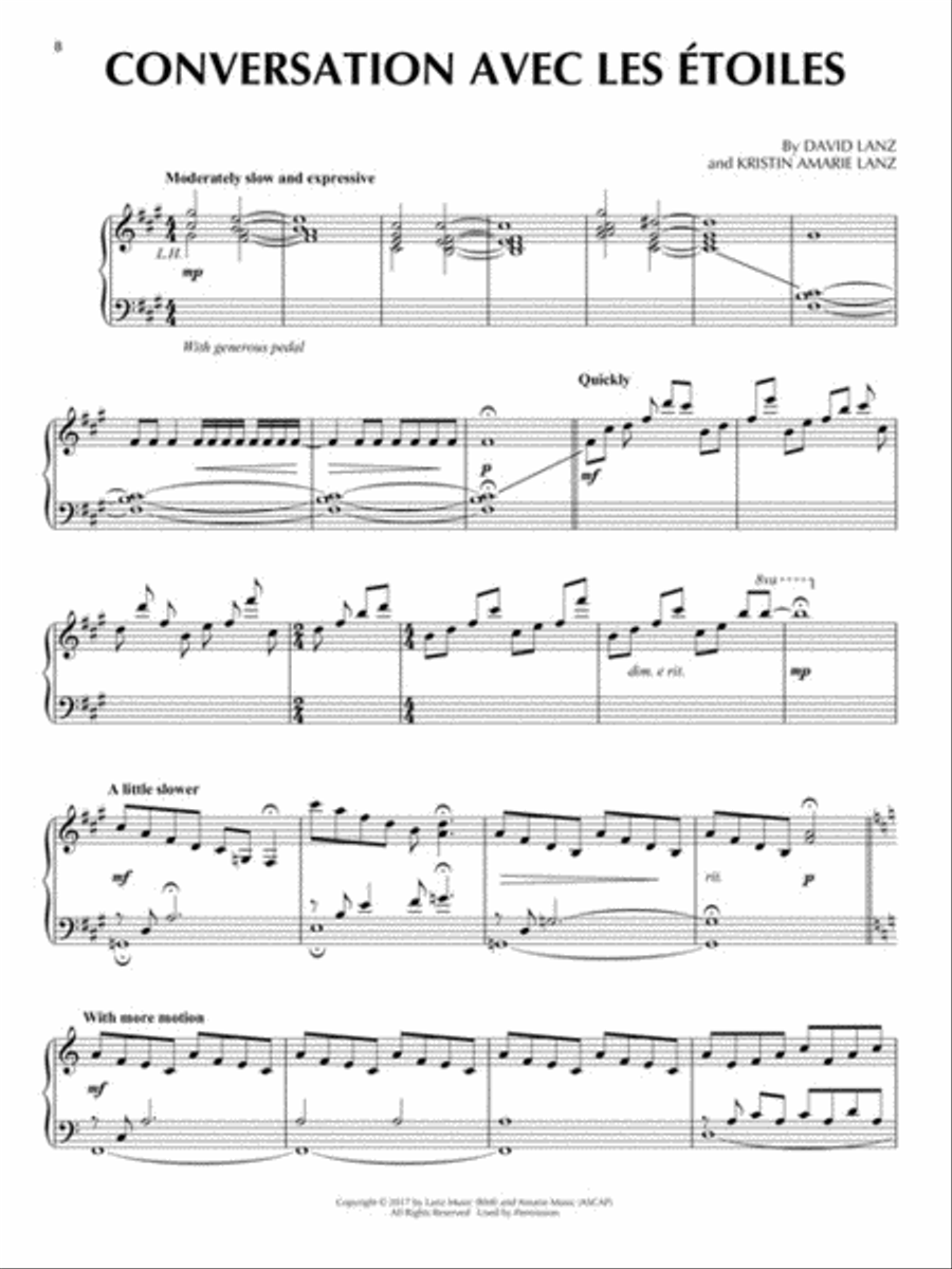 David Lanz – French Impressions Piano Solo scores gallery preview page 4