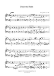 Deck The Halls - Piano (2 for the price of 1 !!), 2 keys are included (D major and Easy Key C major)