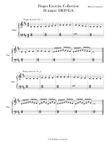 Finger Exercise Collection (24 exercises in D major)