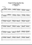Flight of the Bumble Bee (electric Guitar)