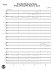 What a Friend We Have In Jesus - instrumental for orchestra