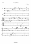 Solveigs Song from Peer Gynt Suite, arr. for pianotrio