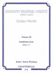 Guitar Works Op. 13/1-7 Band 3