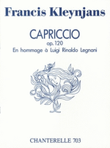 Capriccio Op. 120