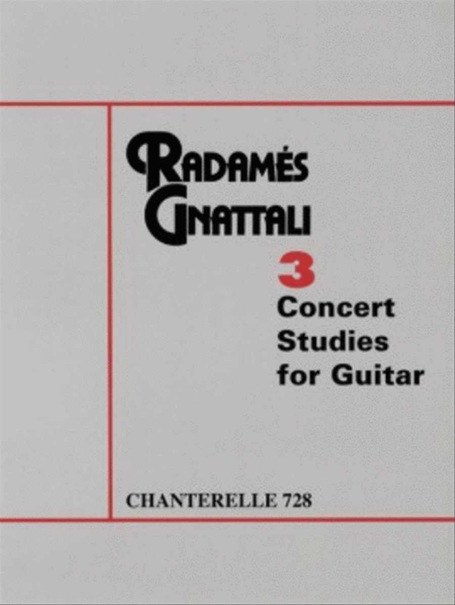 3 Concert Studies Classical Guitar scores gallery preview page 1