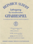 Lehrgang für künstlerisches Gitarrespiel Teil 4