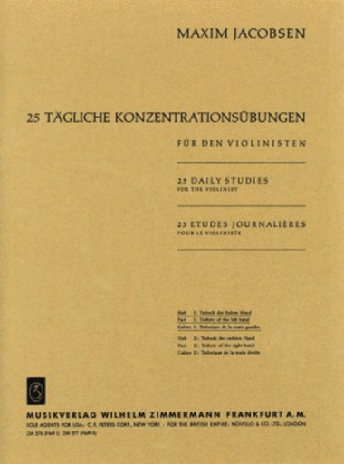 25 Daily Concentration Exercises Heft 1