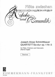 Quartet E-flat major Op. 1/5