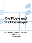 Die Flöte und das Flötenspiel