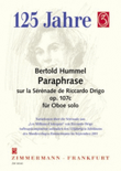 Paraphrase sur la Serenade de R. Drigo Op. 107 c