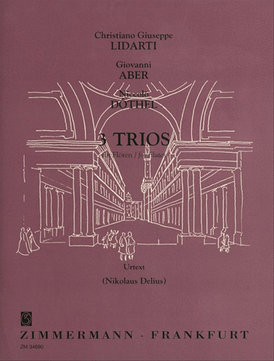 Three Trios Flute scores gallery preview page 1