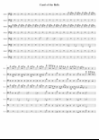 Carol of the Bells for Cello Ensemble