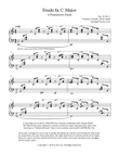 Chopin Etude In C Major Preparatory Study