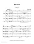 Miserere for 5-part Trombone Ensemble