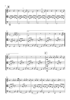 Hallelujah String Trio scores gallery preview page 3